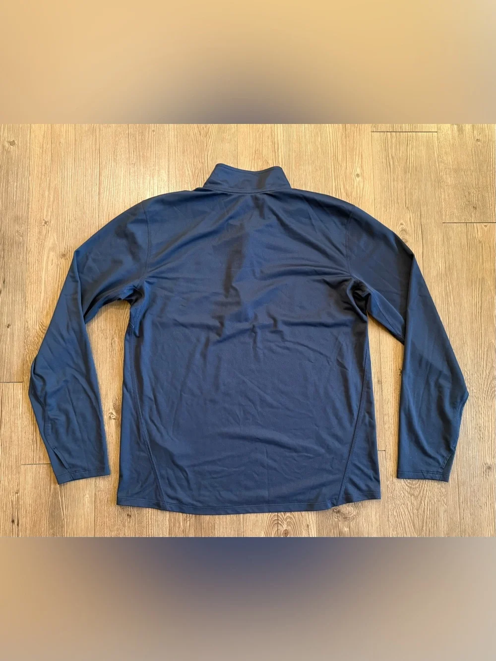 Nike Men's Navy Quarter-Zip Pullover, Cleveland Guardians, Large